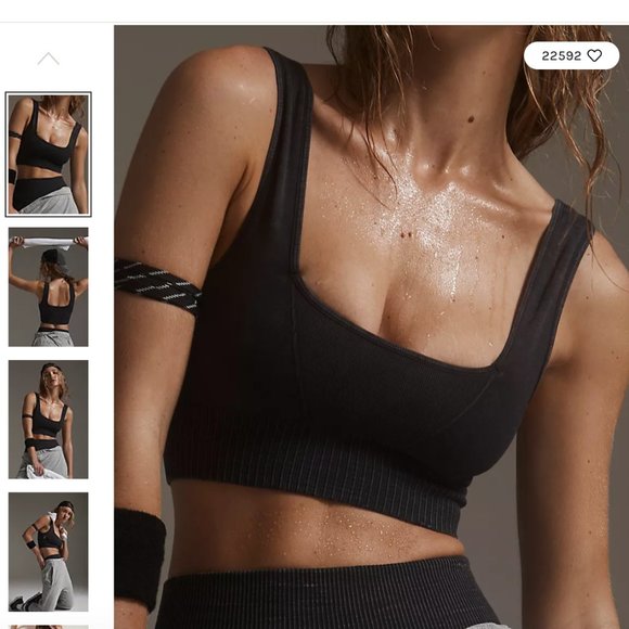 Good Karma Square-Neck Bra - Picture 1 of 2